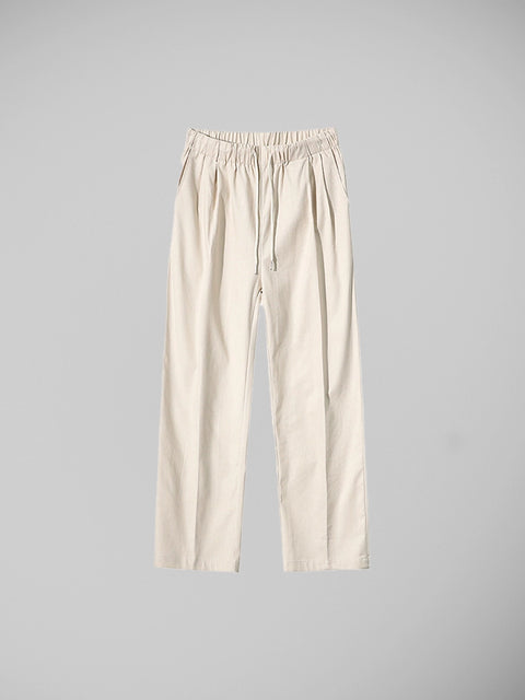 Calça de Linho Masculina – Modelagem Relaxed e Cintura Ajustável
